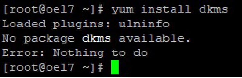 Veeam Agent Linux - Oracle Linux / Exadata - dkms 1